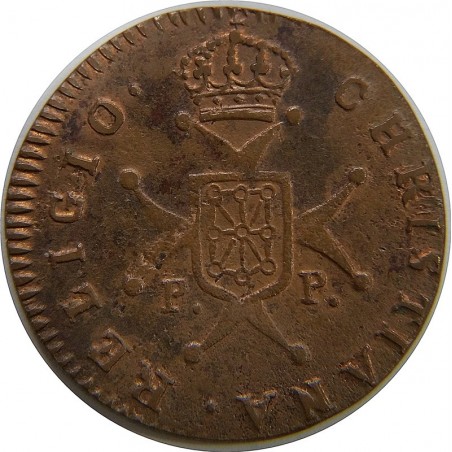 Fernando VII  3 Maravedís de Pamplona del 1826 EBC + 