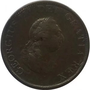  Georgius III Great Britain 1 Pence  1799  EBC