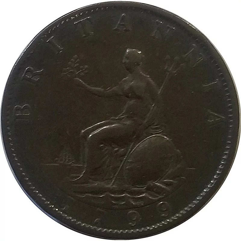  Georgius III Great Britain 1 Pence  1799  EBC