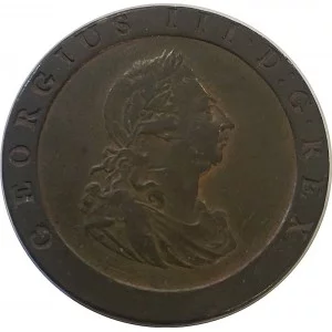  Georgius III Great Britain 2  Pence  1797  s/c