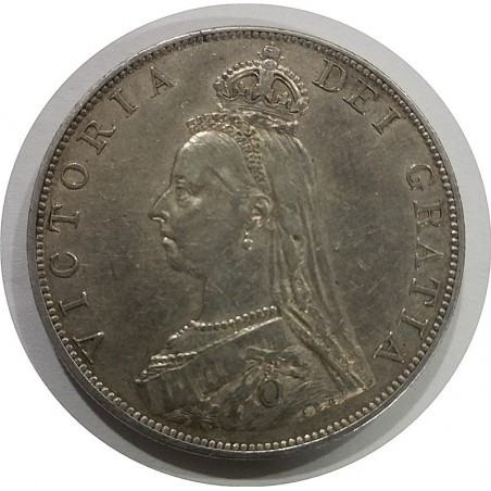 Victoria de Gran Bretaña 2 Florines 4 Chelines de 1887