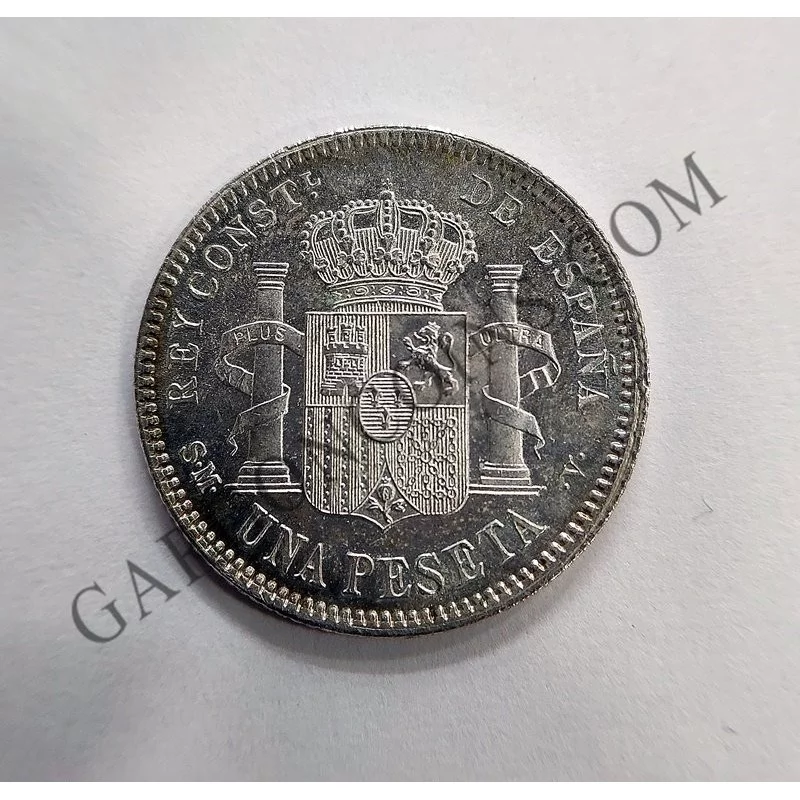 Alfonso XIII  1 Peseta 1904 *19*04  S/C