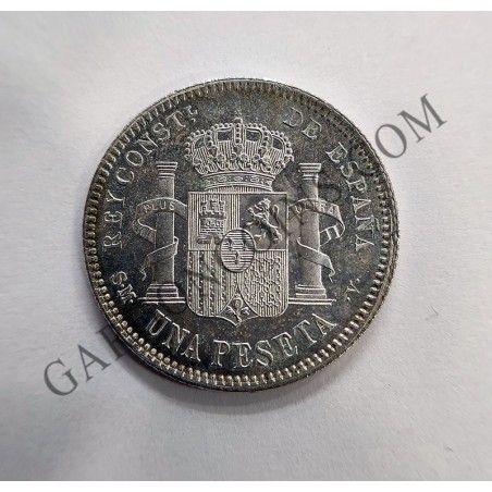 Alfonso XIII  1 Peseta 1904 *19*04  S/C