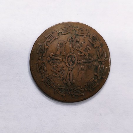 RARA Fernando VII   2/4  de Real del  1816 Mejico