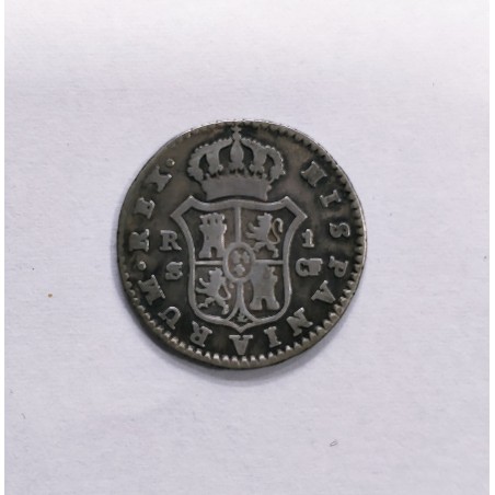 RARA  Carlos III  1 Real de Sevilla CF de 1782 Calicó 1661