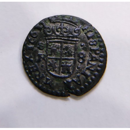 Felipe IV  8 Maravedies 1661 de Sevilla  EBC