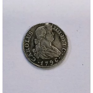 Carlos IV  1/2 Real Madrid 1796  Soldadura