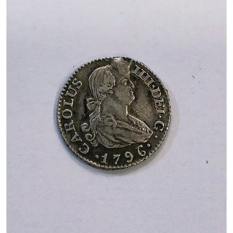Carlos IV  1/2 Real Madrid 1796  Soldadura