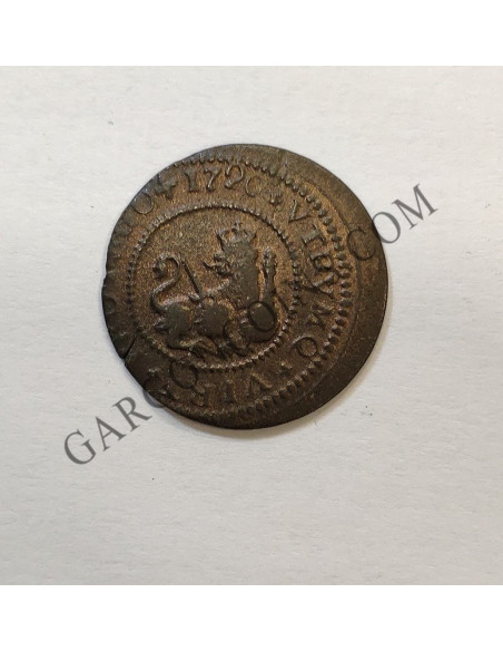 Felipe V  2 Maravedis 1720 Barcelona EBC