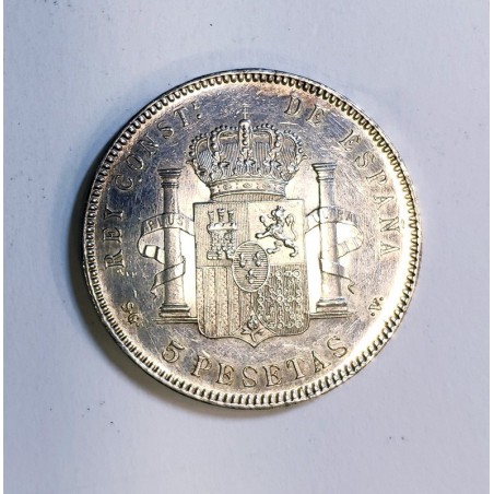 Alfonso XIII  5 Pesetas 1899 SG V S/C