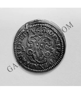 Felipe V 1 Real de 1707 Segovia Y  RARA