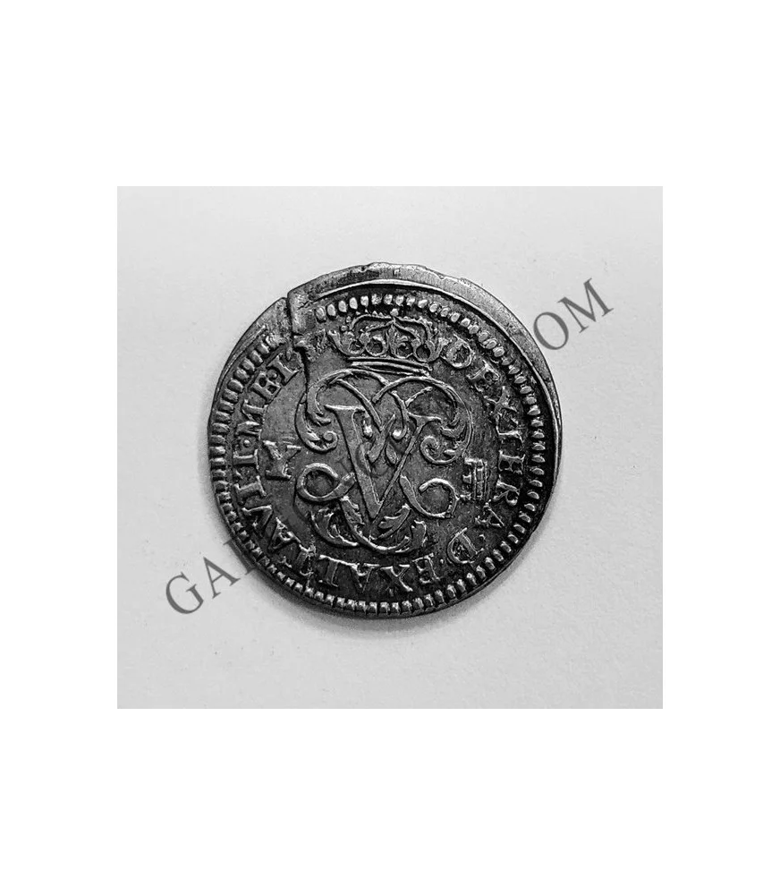 Felipe V 1 Real de 1707 Segovia Y  RARA