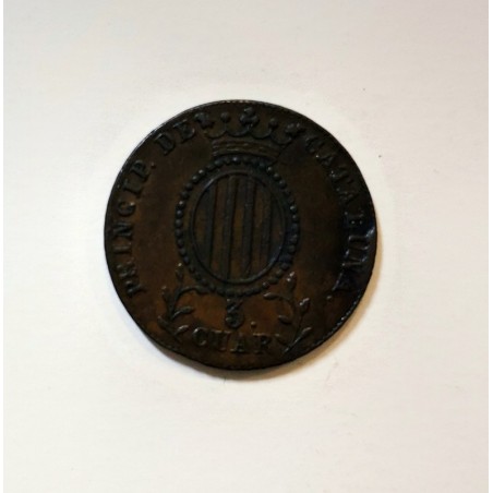 Rara 3 Quartos de Isabel II del 1843 de Cataluña en EBC