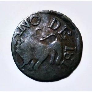 Fernando VII 1/2 Real Provincia de Guaiana 1817