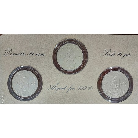 Rèpublique de Guineé  25 Juegos Olímpicos Barcelona  100 200 y 300 Francos Guinea Conakry