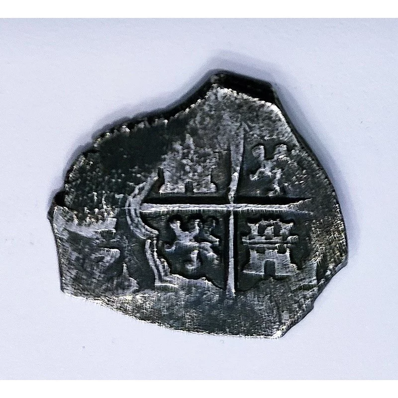 Felipe III  2 Reales Macuquina con ceca de Sevilla B