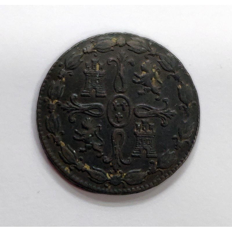 Fernando VII 8 maravedis Jubia 1826