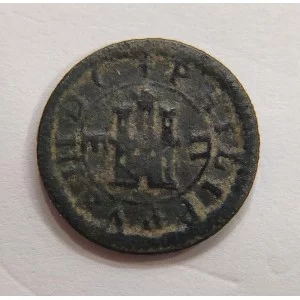 Felipe III  2 maravedis Segovia del 1605