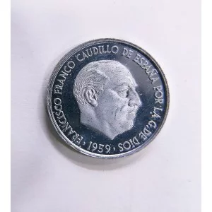 10 Centimos 1959 Proof, procede de Cartera