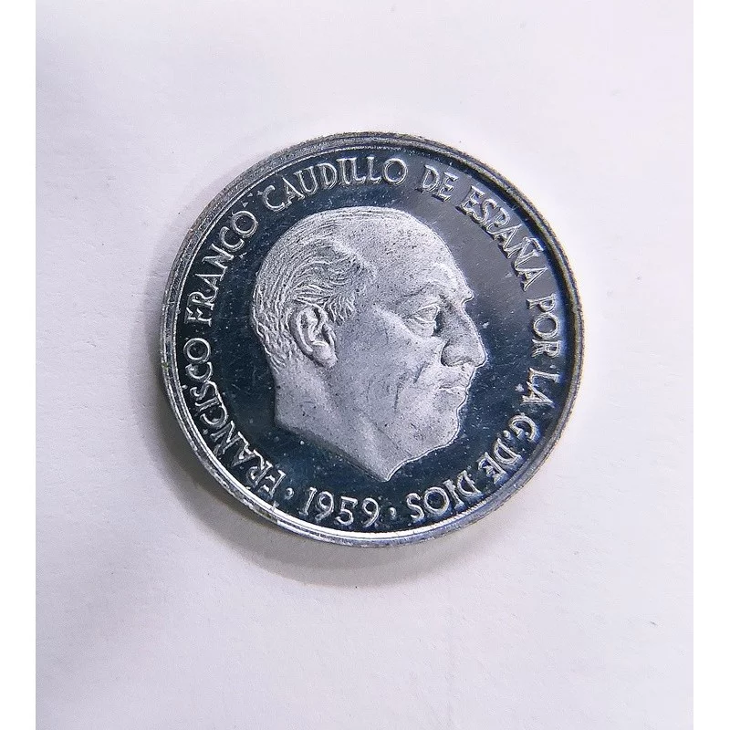 10 Centimos 1959 Proof, procede de Cartera