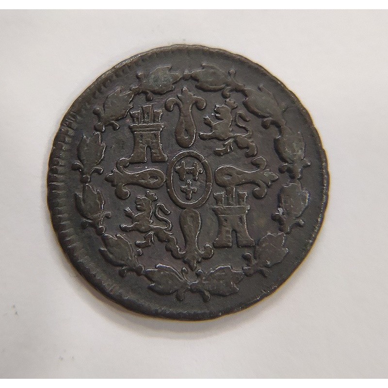 Carlos III  4 maravedis 1787 Segovia