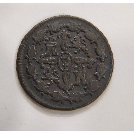 Carlos III  4 maravedis 1787 Segovia