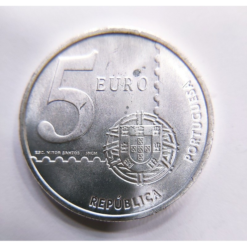 Portugal 5 EURO 2003  150 Años del 1er sello portugués