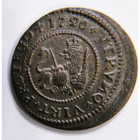 Felipe V 2 Maravedis 1720 Barcelona EBC