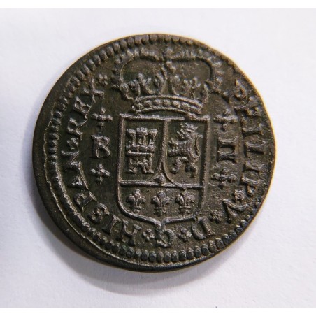 Felipe V 2 Maravedis 1720 Barcelona EBC