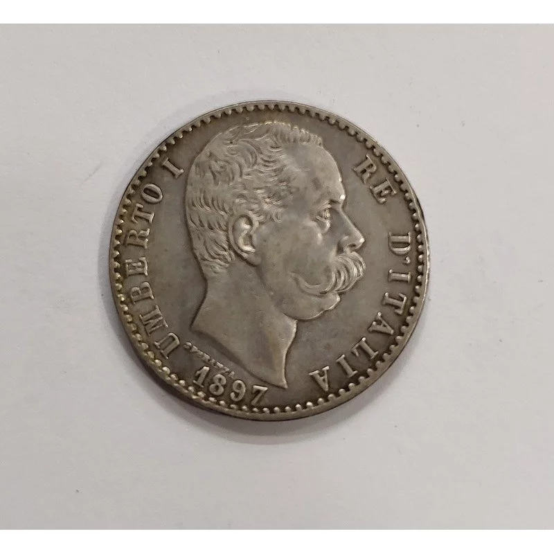 Italia  2 Liras Umberto I 1897 Roma EBC+