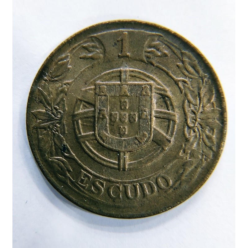 Portugal 1 Escudo  1924 S/C  KM 576