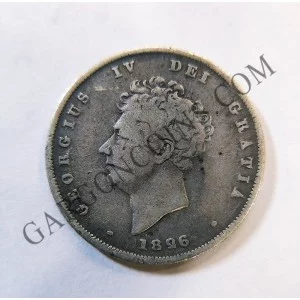 Jorge IV 1 Pence 1826 Gran Bretaña