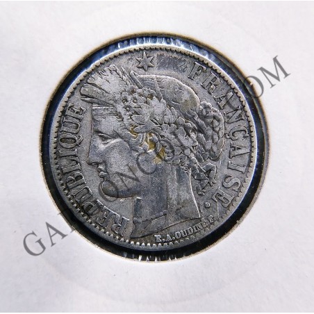 Francia 1 Franco 1888 A  Republica 