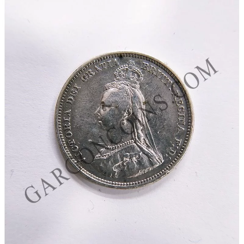 Gran Bretaña 1 Shilling Reina Victoria 1887 EBC Great Britain