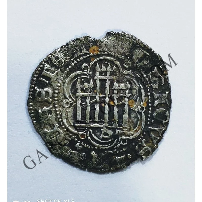  Enrique III de Castilla  Blanca de vellon rico en plata 0.600