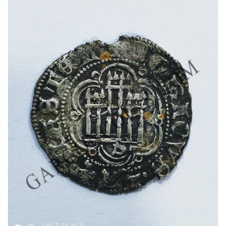  Enrique III de Castilla  Blanca de vellon rico en plata 0.600