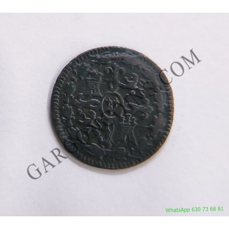 Fernando VII 2 Maravedis Jubia 1817 EBC