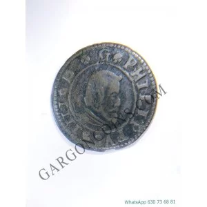 Felipe IV 16 maravedis 1664 Madrid S en EBC