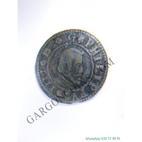 Felipe IV 16 maravedis 1664 Madrid S en EBC