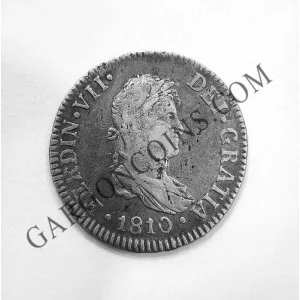 Fernando VII 2 Reales Cadiz C I de 1810  EBC