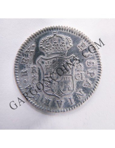 Fernando VII 2 Reales Cadiz C I de 1810  EBC