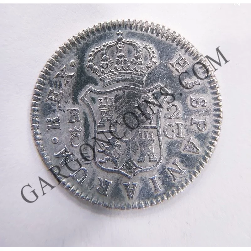 Fernando VII 2 Reales Cadiz C I de 1810  EBC