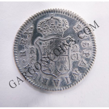 Fernando VII 2 Reales Cadiz C I de 1810  EBC