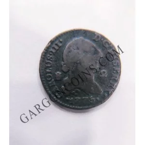 Carlos III 1775 2 maravedis Segovia