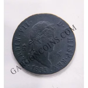 Fernando VII  4 maravedis 1833 Segovia MBC+