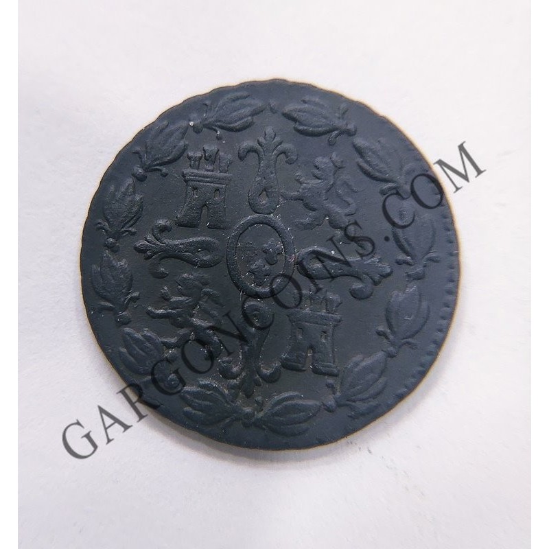 Fernando VII  4 maravedis 1833 Segovia MBC+