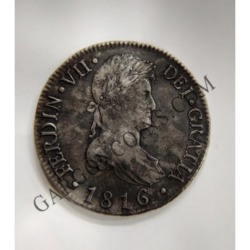 Fernando VII 8 reales Madrid 1816 G J