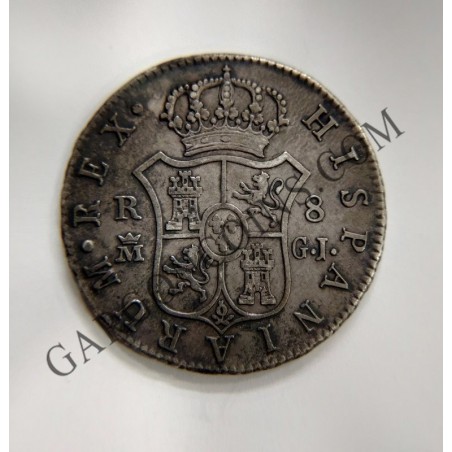 Fernando VII 8 reales Madrid 1816 G J