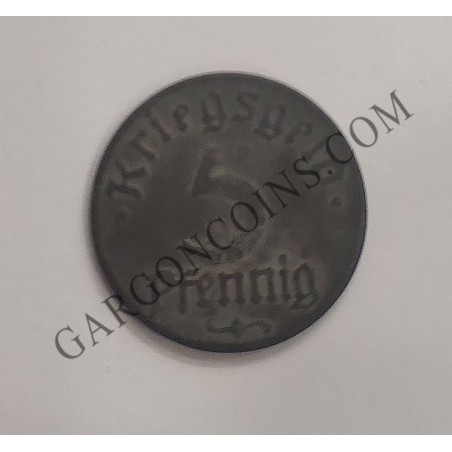 Strassburg( Bas Rehim) Estado de Alsacia Lorena  1918 Notgeld 5 Pfenning Hierro EBC+ Strassburg( Bas Rehim) Estado de Alsacia Lorena  1918 Notgeld 5 Pfenning Hierro EBC+