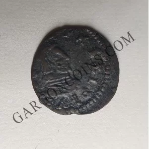 Felipe IV 4 maravedies 1661 Madrid (MD)  Calicó 1446 Tipo A